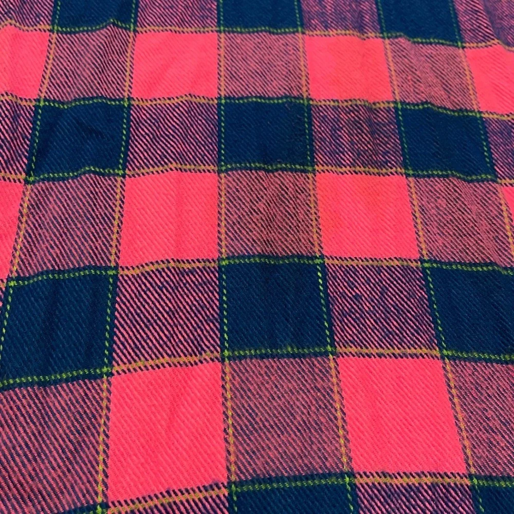 Hollister Men's Scarf Plaid‎ Flannel Colorful (15